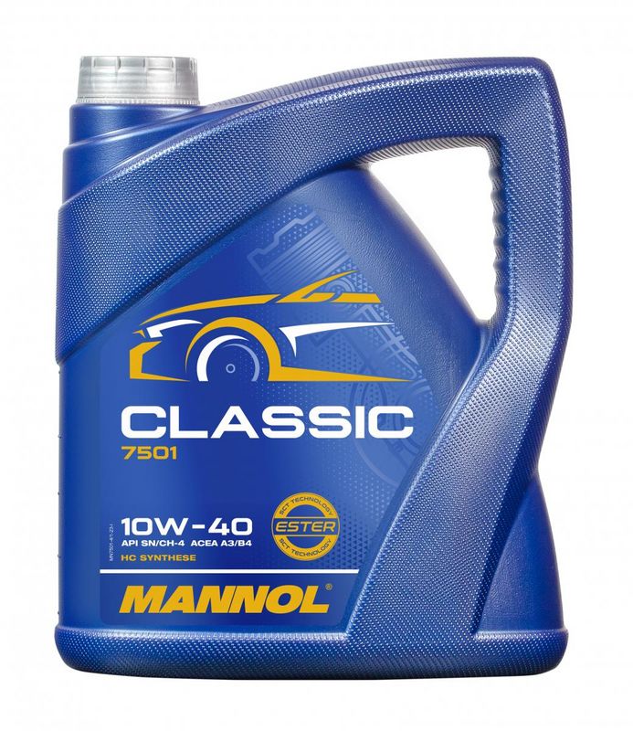 Motorolaj 10W-40 4L MANNOL Classic 10W-40 7501