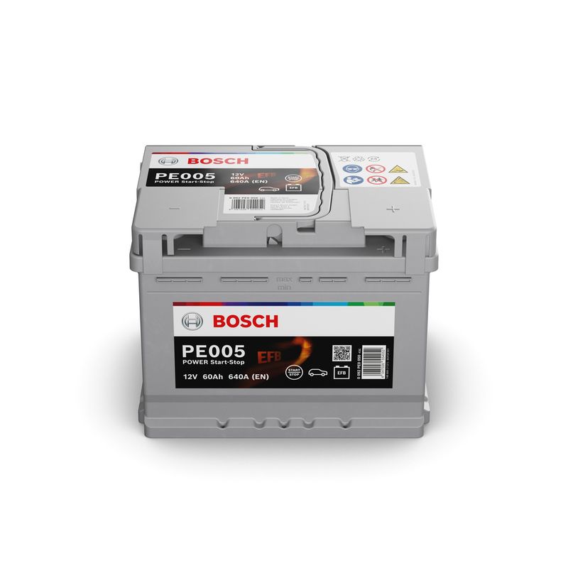 Indító Akkumulátor Bosch Power Start-Stop EFB PE005 60Ah 640A