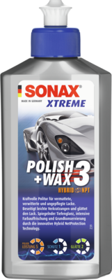 Sonax Xtreme Polish+Wax 3 250ml Wax 