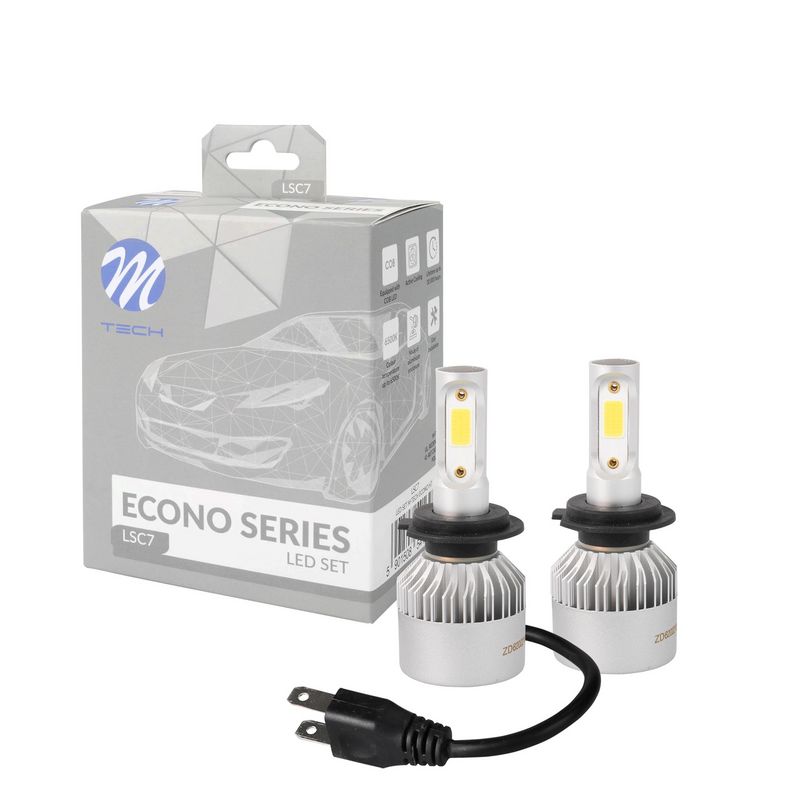 M-Tech H7-es LED szett C6-os új generációs COB LED-del 