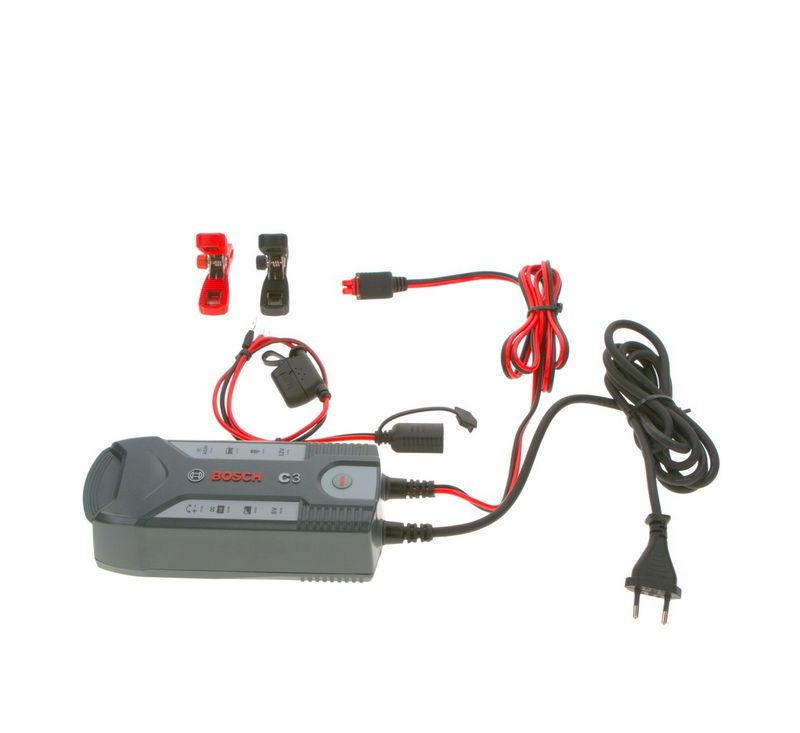 Akkumulátor töltő Bosch C3 6V/12V 3,8A 018999903M