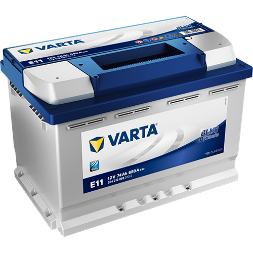 Akkumulátor Varta Blue - 12v 74ah - jobb+