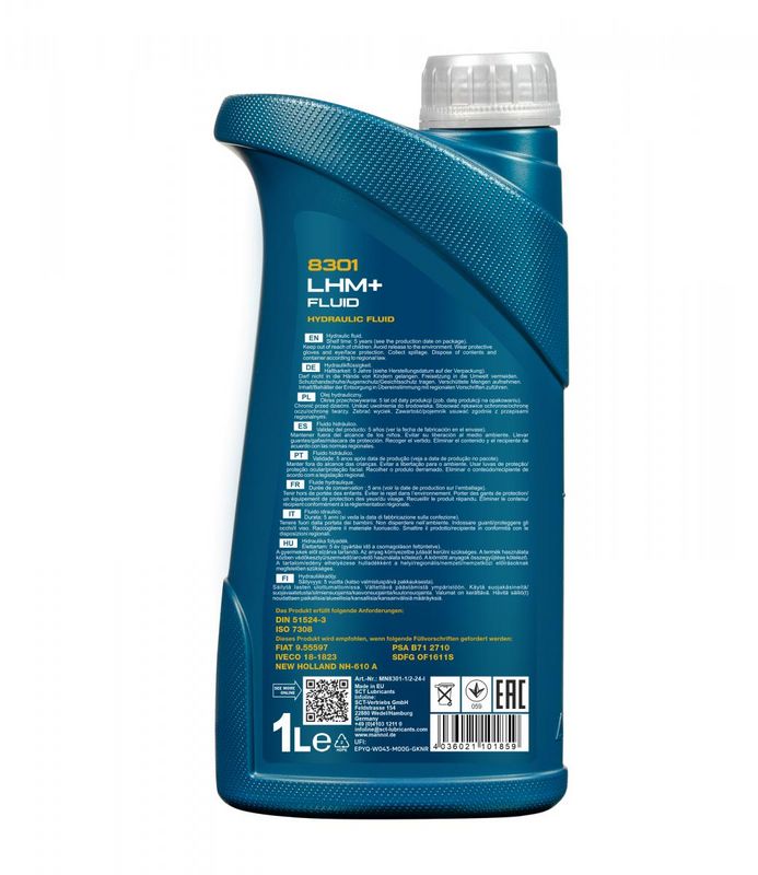 Hidraulika olaj 1L MANNOL LHM+ Fluid 8301