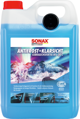 Sonax Antifrost+Klarsicht Bis -20C Citrus 5L Téli Szélvédőmosó 