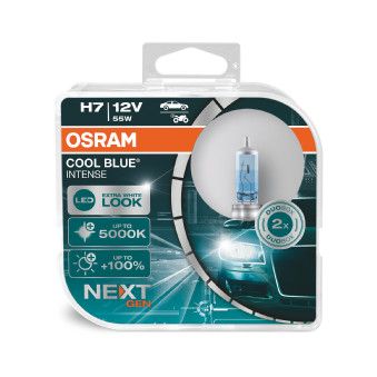 Fényszóró izzó OSRAM H7 12V 55W COOL BLUE NEXT GENERATION