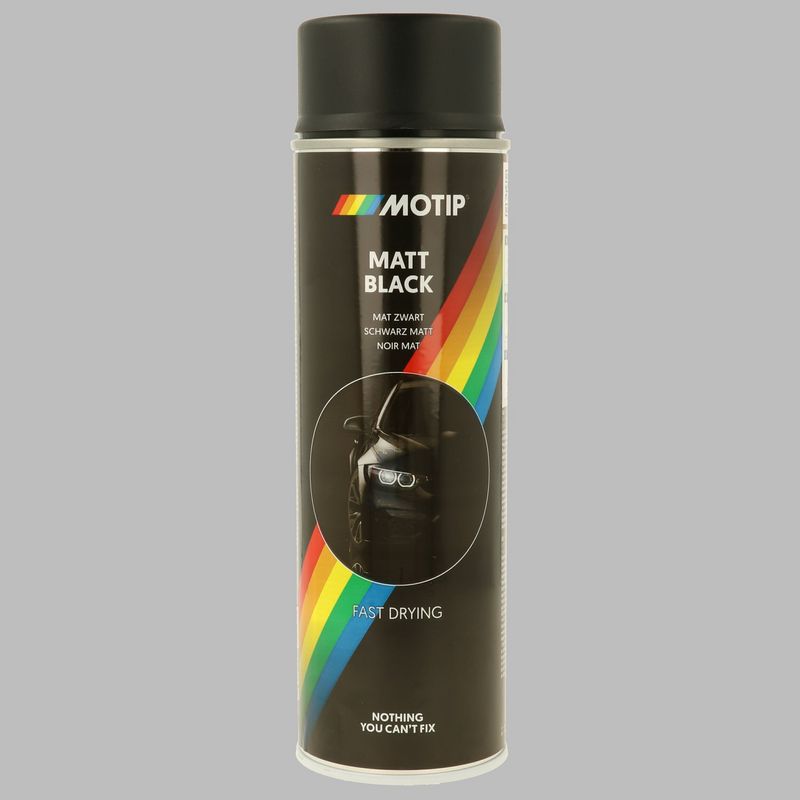Motip Black Paint Matt matt fekete festék 400ml 
