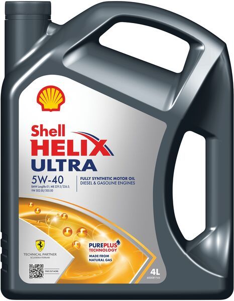 Motorolaj 5W-40 4L SHELL HELIX ULTRA 5W40 A3/B4 4L