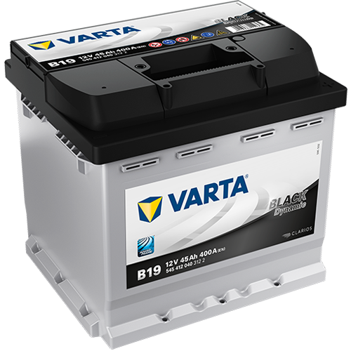 Akkumulátor Varta Black - 12v 45ah - jobb+