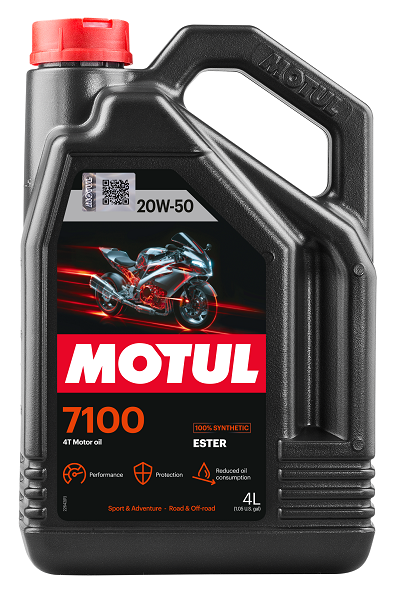 Motorolaj 20W-50 4L MOTUL 7100 4T 20W-50 4L