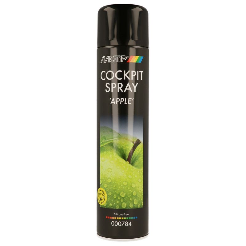 Műszerfalápoló spray Motip Cockpit Alma 600ml