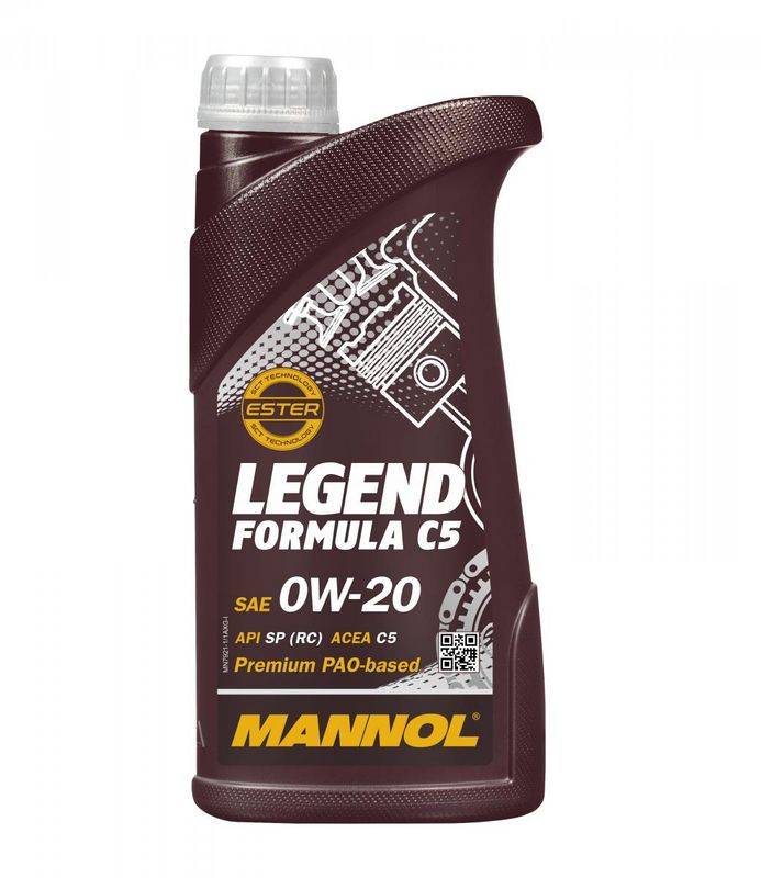 Motorolaj 0W-20 1L MANNOL Legend Formula C5 0W-20 7921