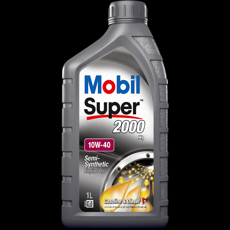 Motorolaj 10W-40 1L MOBIL SUPER 2000 X1