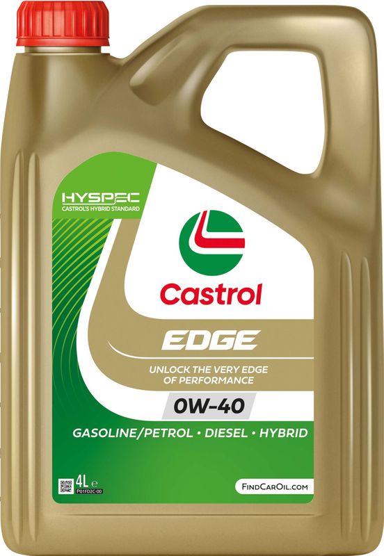 Motorolaj 0W-40 4L Castrol Edge 0W-40