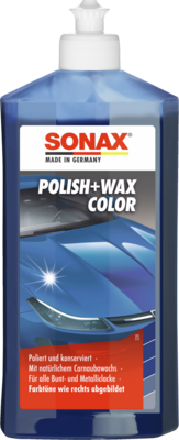 Sonax Polish+Wax Color Blue 500ml Polír És Wax Kék 