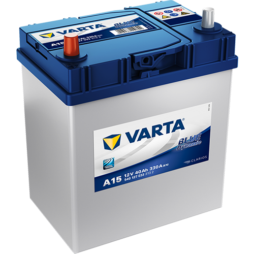 Akkumulátor Varta Blue - 12v 40ah -  bal+ ázsiavékonysarus