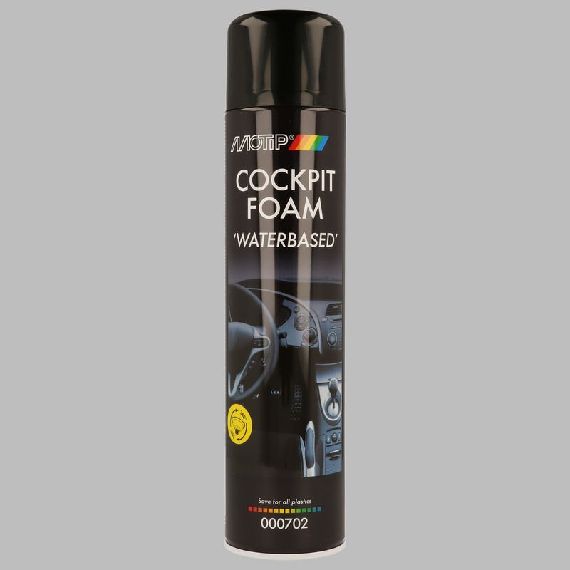Műszerfalápoló spray Motip Cockpit Foam Waterbased 600ml