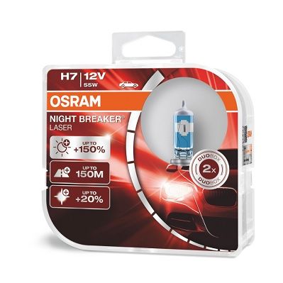 H7 NIGHT BREAKER LASER  PX26D 12V 55Watt 