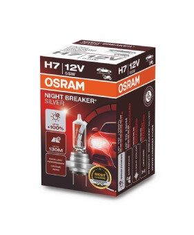 H7 NIGHT BREAKER SILVER  PX26D 12V 55Wat 