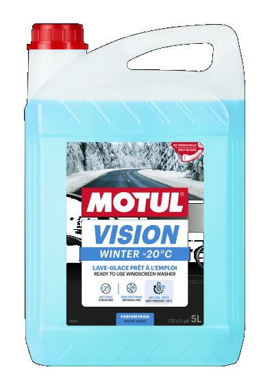 Téli szélvédőmosó Motul Vision Winter -20C 5L