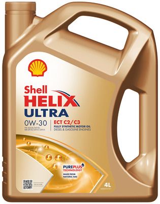 Motorolaj 0W-30 4L SHELL HELIX ULTRA ECT C2/C3 0W30 4L