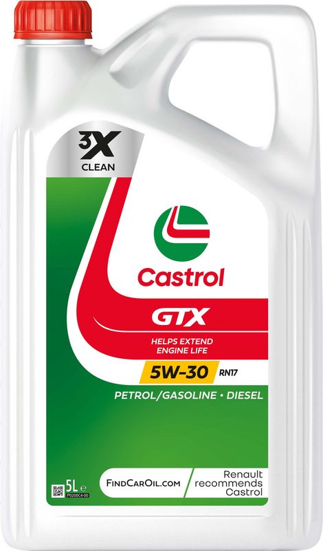 Motorolaj 5W-30 5L Castrol GTX RN17