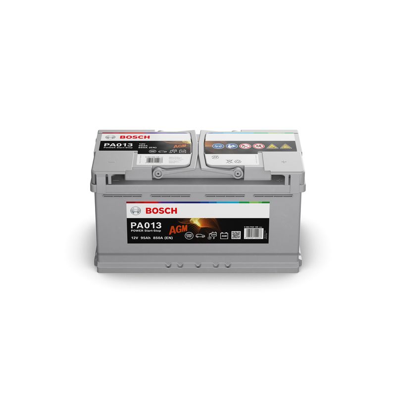 Akkumulátor Bosch Power AGM - 12V 95 Ah jobb+