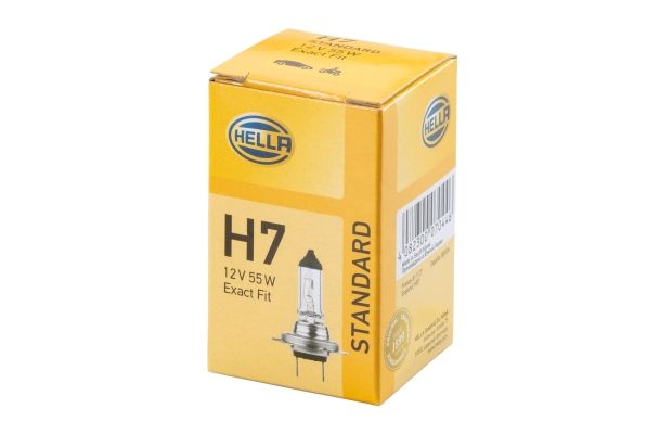 Izzó H7, 12V 55W HELLA 