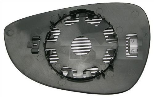 Tükörlap cserélhető jobb, aszf., fűth. 310-0129-1