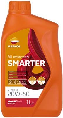 Motorolaj 4T 20W-50 REPSOL Smarter V-Twin 4T 20W50 1L