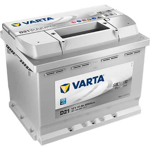 Akkumulátor Varta Silver - 12v 61ah - jobb+ alacsony