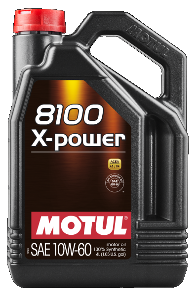 Motorolaj 10W-60 4L MOTUL 8100 X-Power 10W-60 4L