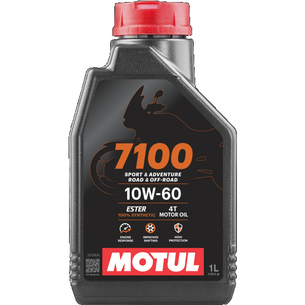 Motorolaj 4T 10W-60 1L MOTUL 7100 4T 10W-60 1L