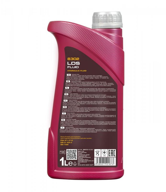 Hidraulika olaj 1L MANNOL LDS Fluid 8302