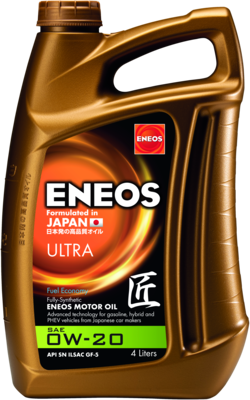 Motorolaj 0W-20 4L ENEOS Ultra