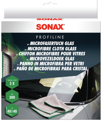 Sonax Microfasertuch Glas Szélvédő És Ablak Tisztító Kendő 