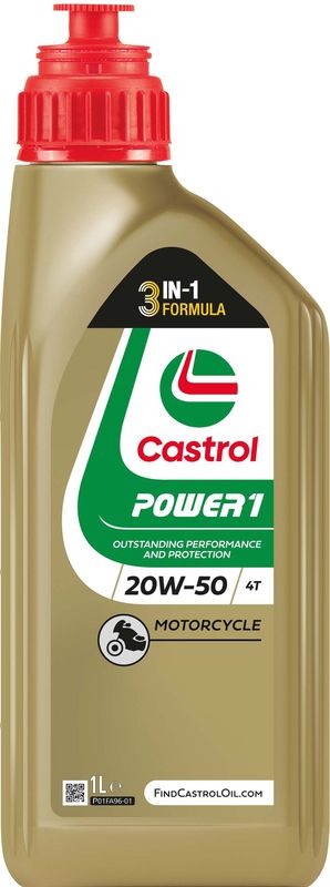 Motorolaj 4T 20W-50 1L Castrol Power 1 4T