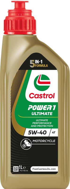 Motorolaj 4T 5W-40 1L Castrol Power 1 Ultimate 4T 5W-40