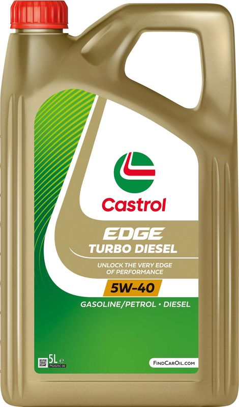 Motorolaj 5W-40 5L Castrol Edge Turbo Diesel