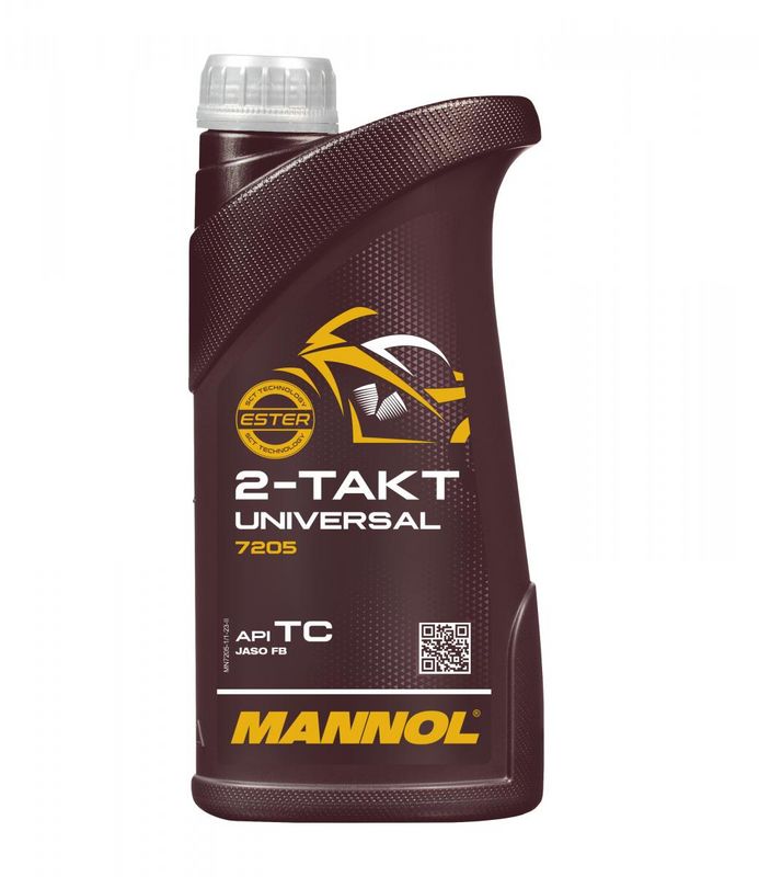Motorolaj 2T 1L MANNOL 2-Takt Universal 7205
