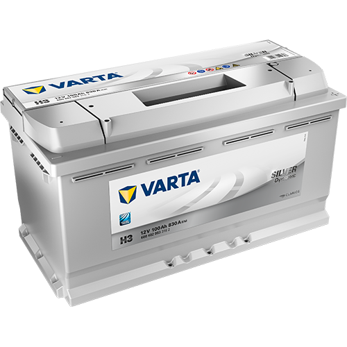 Akkumulátor Varta Silver - 12v 100ah -jobb+