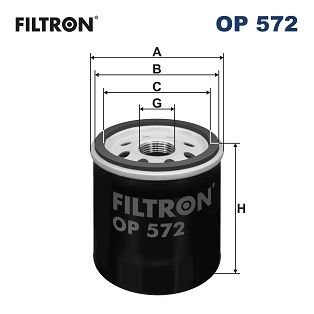 Filtron olajszűrő TOYOTA YARIS 