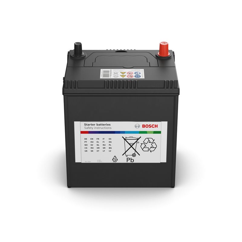 Akkumulátor Bosch Power Plus - 12V 36 Ah bal+ "ázsiai"