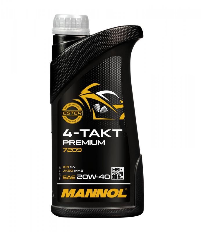 Motorolaj 20W-40 1L MANNOL 4-TAKT Premium 20W-40 7209