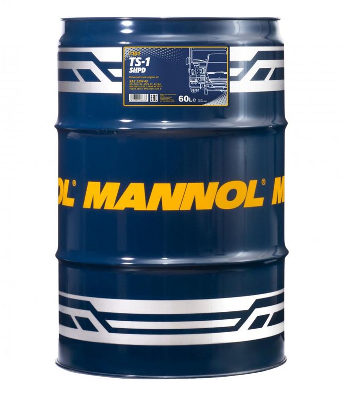 Motorolaj 15W-40 60L MANNOL TS-1 SHPD 15W-40 7101