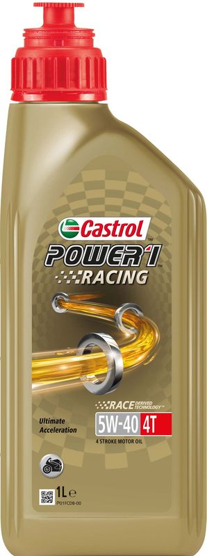 Motorolaj 5W-40 1 L Castrol Power 1 Racing 4T