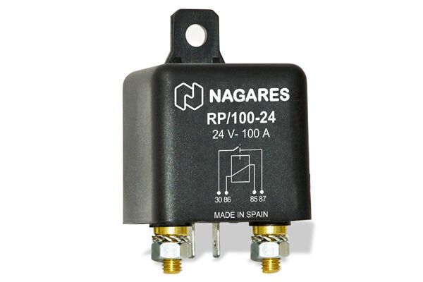 relé, munkaáram MR 101, relé 24V/100A