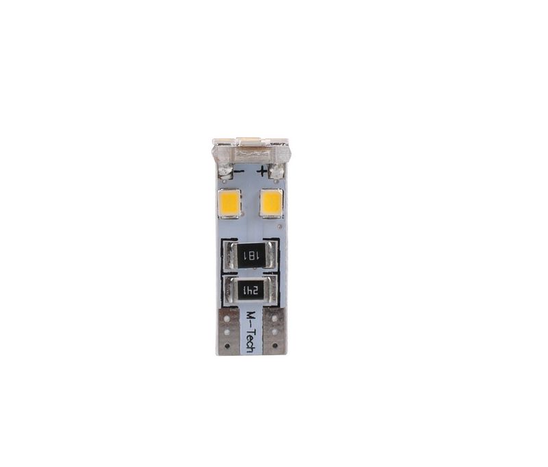 M-Tech T10 LED P 8x3528 SMD Can-Bus fehér színű (pár) 