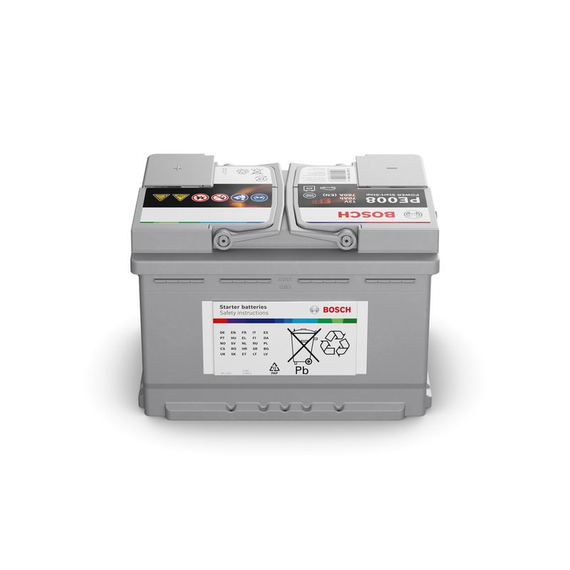 Indító Akkumulátor Bosch Power Start-Stop EFB PE008 70Ah 760A