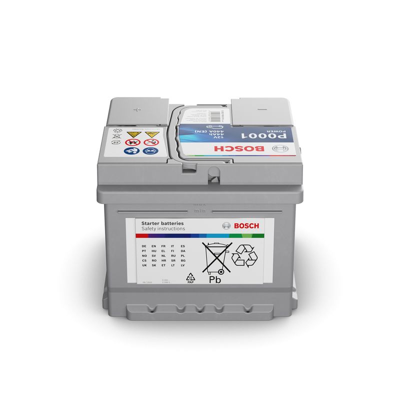 Akkumulátor Bosch Power - 12V 44 Ah jobb+