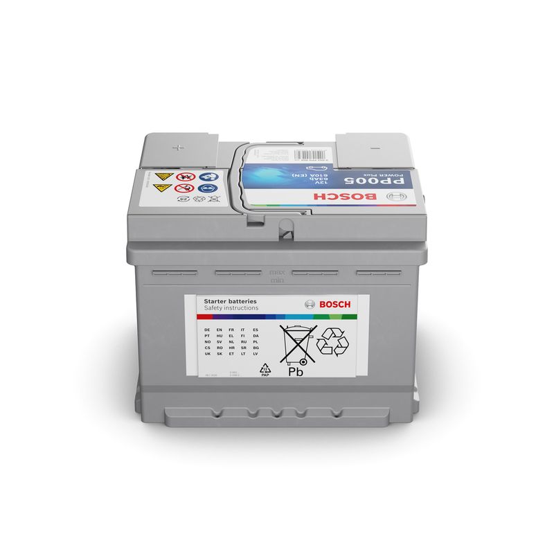 Indító Akkumulátor Bosch Power Plus PP005 63Ah 610A